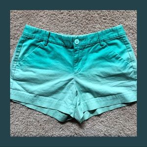 💚 Teal Ombré GAP Shorts